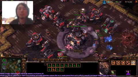 starcraft2 nydus worms revenge against terran fulfilled on babylon map !