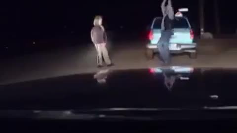 Funny people, cop starts dancing and gets the DUI driver to dance and incriminate himself