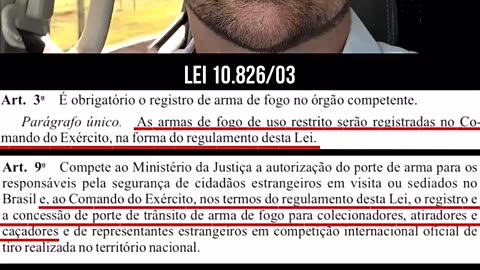 Eduardo Bolsonaro explique que la gauche veut désarmer le peuple