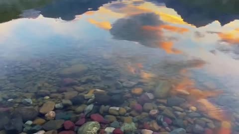 A beautiful morning in Glacier NP