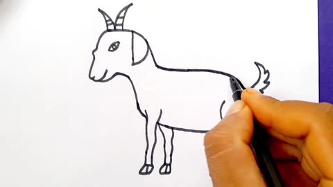 Drawing l Goat Drawing Easy Drawing Easy