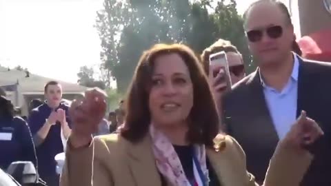 FLASHBACK from 2018: Kamala Harris, Jussie Smollet & protestors "Down down with deportation”