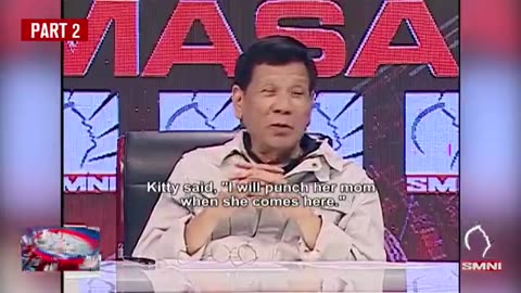 Gikan sa Masa, Para sa Masa' kasama si dating Pang. Rodrigo Roa Duterte.