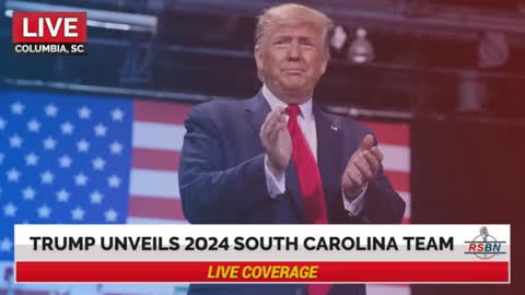 President Trump Unveils his South Carolina Leadership Team in Columbia, SC - 1/29/2023