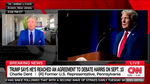 CNN Personality Facepalms After Ex-Harris Official Says Trump is ‘Zero for One’ in 2024 Debates