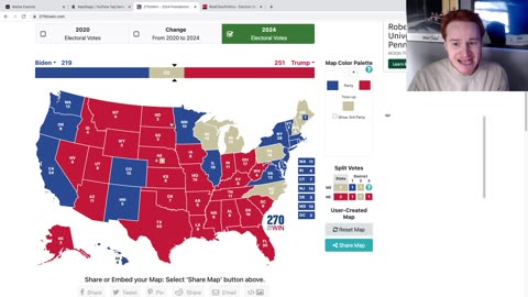 REPUBLICAN Strategy 2024 Election Map *Trump vs Biden*