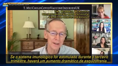 💉Dr. Russell Blaylock - VACINAS COVID: Aumento de autismo e esquizofrenia nas crianças💉