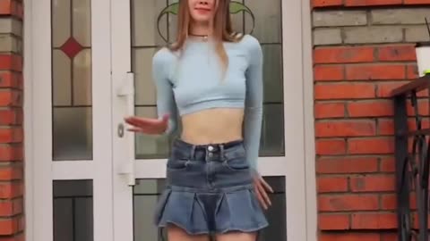 Cute girls dancing