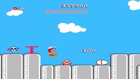 Playing Adventure Island for Nintendo