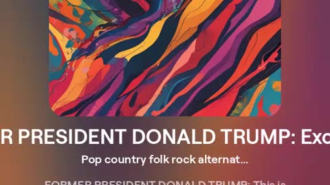 Track 11 - If Trump had an album from his answers in the debate [Pop country folk rock alternative]