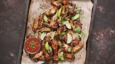 Delicious Oriental Chicken Wings Recipe