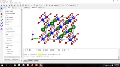 How to do CsPbBr Perovskite [111] Surface Reconstruction from CIF file using VESTA Software