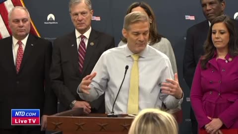 Jim Jordan: Whistleblower giving a transcribed interview as we speak