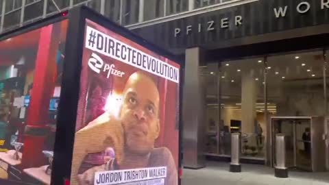 HILARIOUS: Project Veritas TROLLS Pfizer With MASSIVE Truck Outside Of Their Headquarters