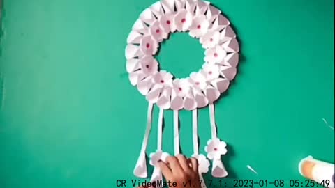 Easy White Paper Craft Ideas l DIY White Paper Wall Crafts I DIY Crafts I Paper Crafts I Wall Flower