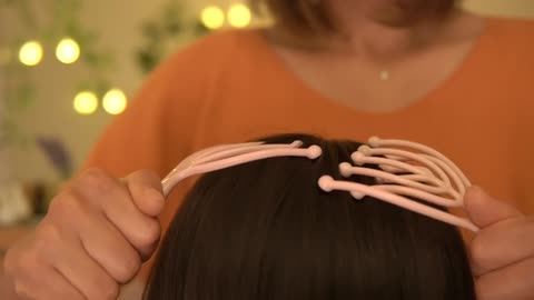 [ASMR] Relaxing Scalp Massage With Scalp Massagers 💆‍♀️ | No Talking