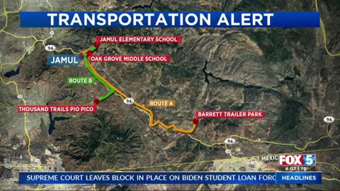 Illegal migrants tried to hijack 2 school buses in San Diego, CA