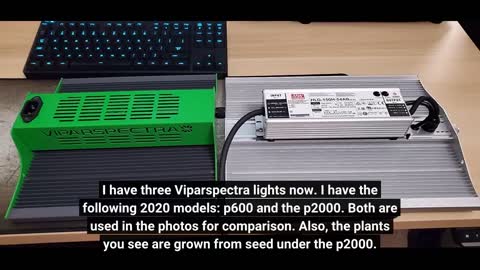 VIPARSPECTRA Latest XS2000 LED #GrowLight Compatible with Samsung-Overview