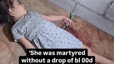 She was martyred without a drop of blood shed