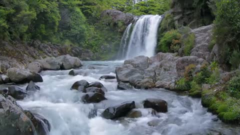 Relax 1 min - Waterfall - Relaxing Nature Sounds