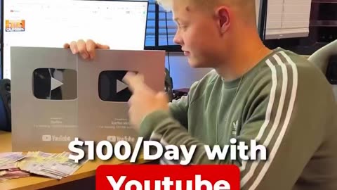 $100/Day with youtube