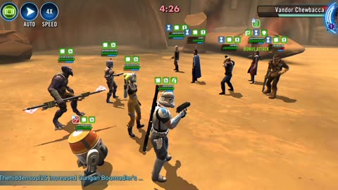 SWGOH - Phoenix vs Dash/Hondo - Grand Arena