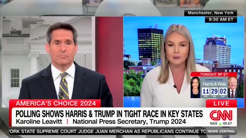 Trump Campaign Spokesperson Spars With CNN Host Over Whether Harris Was 'Appointed The Border Czar'