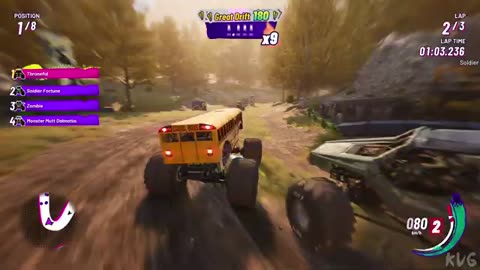 Monster Jam Showdown - Higher Education - Gameplay (PC UHD) [4K60FPS]