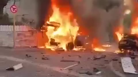 Direct hit on a house in northern Israel