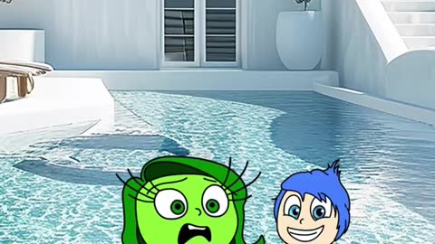 POV Anger is pranking on Joy and Disgust | Inside Out 2 #ANIMATION