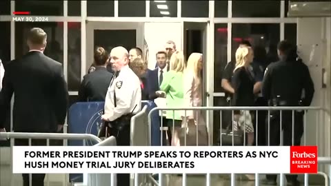 BREAKING NEWS- Trump Bashes Judge Merchan Hush Money Trial Jury Deliberations Stretch To Day 2