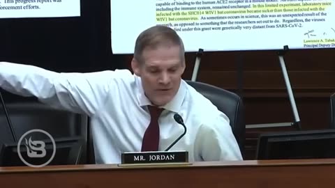 Jim Jordan exposes the facts