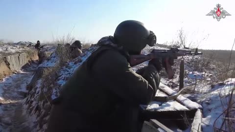 Russian Airborne Assault Units Training In Rear Area of SMO