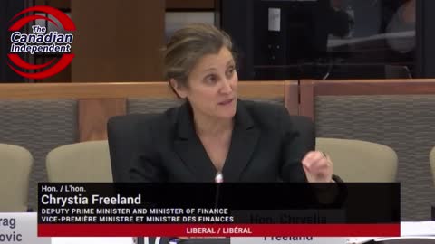 Chrystia Freeland caught investing $2 billion into company that doesn't exist