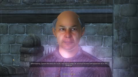 Oblivion - Voice Actor Changes between sentences