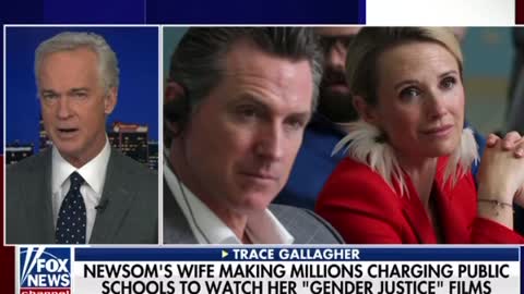 Newsom’s wife making millions charging public schools to watch her gender justice films