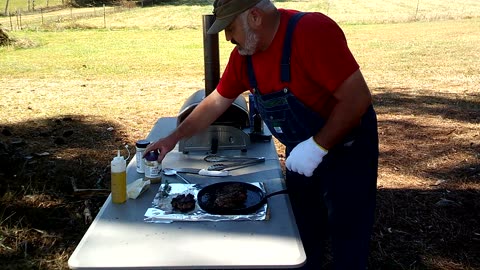 Pizza Oven Steak