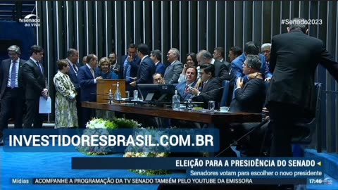 Video da votação para presidência do Senado que circula na internet intriga