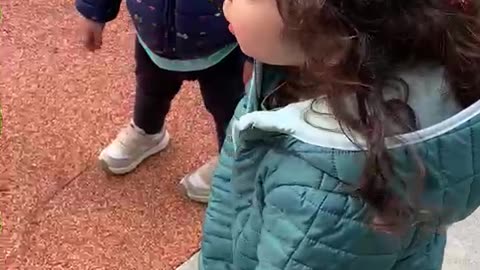 Little Girl Handles Mean Boys at the Park