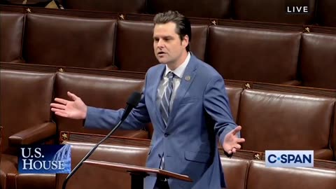 Matt Gaetz Drops An Epic ATF One Liner, Calls For Them To Be Abolished