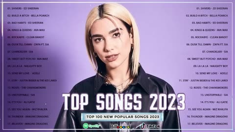 TOP 40 SONGS OF 2022,2023 BEST ENGLISH SONGS.(((BEST HIT MUSIC PLAYLIST)))