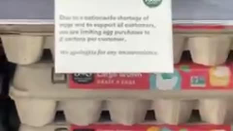 FAKE EGG SHORTAGE BS AT WHOLE FOODS