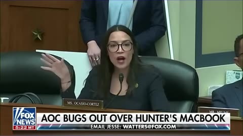 Watters Why is AOC ‘bugging’ like that