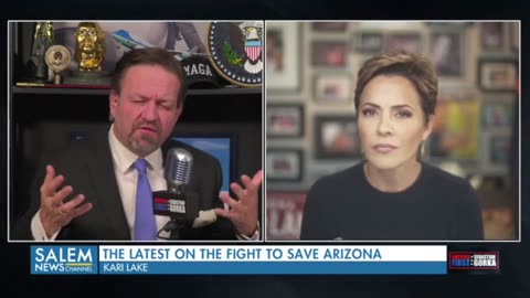 Dr. Sebastian Gorka talks to Kari Lake about voter fraud in Arizona