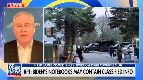 Rep. Comer Announces Biden is Under Investigation for “Influence Peddling With Our Adversaries”