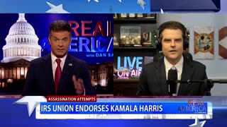 REAL AMERICA -- Dan Ball W/ Rep. Matt Gaetz, Known Assassin Teams In U.S. Target Trump, 9/23/24