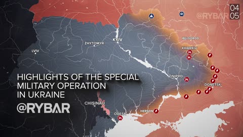 ❗️🇷🇺🇺🇦🎞 RYBAR HIGHLIGHTS OF THE RUSSIAN MILITARY OPERATION IN UKRAINE ON April 29-May 5, 2024