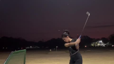 Golf Club Goes Flying