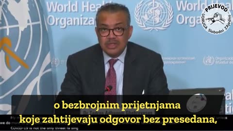 Tedros WHO - na djelu je bujica dezinformacija i virus će nastaviti ubijati !