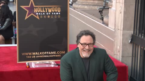 Jon Favreau receives Hollywood Walk of Fame star